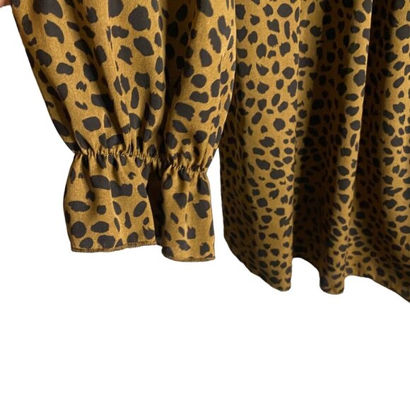 Shein Women's Leopard Print Tunic Top - Picture 4 of 8
